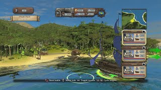 Port Royale 3  PS3  Pirate Hunt Campaign  Full Playthrough Blind [upl. by Llertnahs]