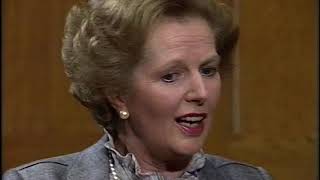 Margaret Thatcher interview  The sinking of the Belgrano  Falklands War  TV Eye  1983  Part 1 [upl. by Novy]