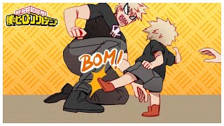 Kid Bakugou Meets Class 1A  My Hero Academia Comic Dub [upl. by Eilama]