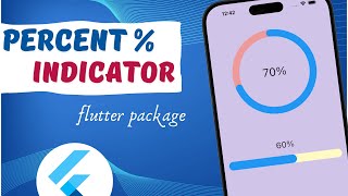 Circular percent indicator  Linear progress indicator Android  IOS [upl. by Nylidam]