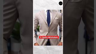 Suits mistakes ❌ mensfashion fashionhacks shortsvideo [upl. by Jeminah]