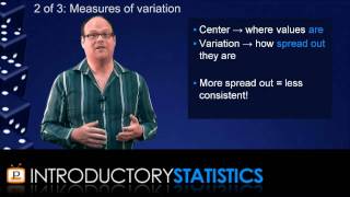 Introductory Statistics  Chapter 3 Measuring data [upl. by Candice]