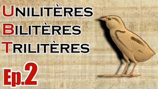 Lire les hiéroglyphes  Ep 2  Unilitères bilitères trilitères [upl. by Brotherson]