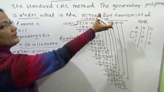 CRC in Computer Network  Cyclic Redundancy Check  Example Computer Network [upl. by Aisela]