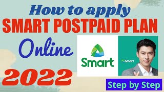 How to apply SMART postpaid plan online Updated 2022 STEP BY STEP [upl. by Fields]