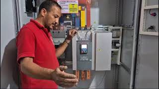 Programming an ABB soft starter with engineer Zain AlAbidin Taha and how to test it at 220 volts [upl. by Ambert288]