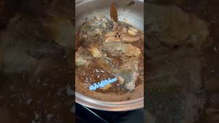 Adobong Paksiw na Papio Jack Fish subscribe views like share [upl. by Areehs]