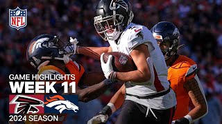 Atlanta Falcons vs Denver Broncos Game Highlights  NFL 2024 Season Week 11 [upl. by Ynabe]