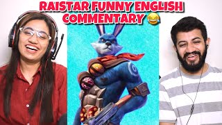 Raistar funny English Commentary 😂 Reaction [upl. by Inalaeham]