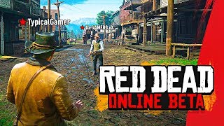 Red Dead Redemption 2 Online BETA Multiplayer Gameplay LIVE Red Dead Online Gameplay [upl. by Ecineg]