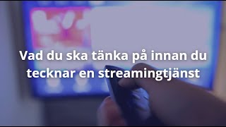 Streamingtjänst bäst i test 2024 Köpguide [upl. by Pigeon517]