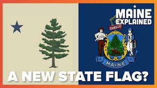 Why are Mainers voting on a new state flag  Maine Explained [upl. by Aseneg733]