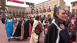 XIX Medievales Oropesa Desfile Plaza del Navarro [upl. by Obeded833]