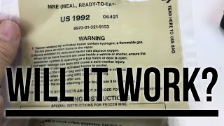 Will a 26 year old MRE flameless ration heater still work [upl. by Zampardi]