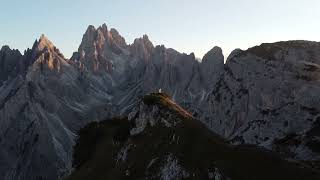 Eloping in Dolomites Italy  Sunset Couple Session at Candini di Misurina [upl. by Eeclehc]