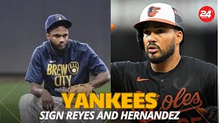 Yankees Sign INF Pablo Reyes and RHP Cristian Hernandez to Minor League Deals [upl. by Eyt]