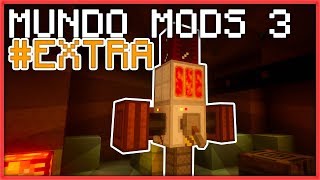 JUGANDO CON LAVA 😱 EXTRA  MUNDO MODS 3  MINECRAFT MODS [upl. by Floris672]