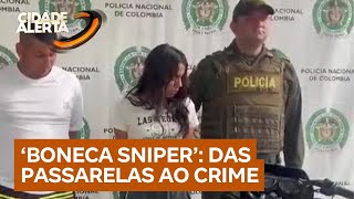 Exmodelo que virou atiradora de facção criminosa é presa [upl. by Asetal]