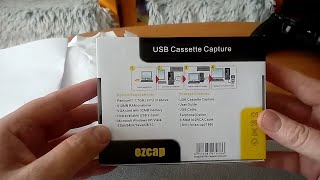 Ezcap Super Usb Cassette Capture Audio Cassette To Mp3wav Converter [upl. by Pittel]