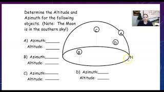 AltitudeAzimuth Lesson [upl. by Hermie]