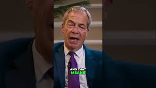 Nigel farage talks about an impact of immigration nigelfarage kierstarmer rishisunak reform [upl. by Karilla620]