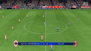 FC 24  Royal Antwerp Football Club vs AC Milan  Haaland  Mbappé  Champions League 20262027 [upl. by Felicidad]