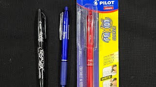 PILOT FRIXION Erasable PEN REVIEW  PILOT PEN REVIEW [upl. by Vedi]