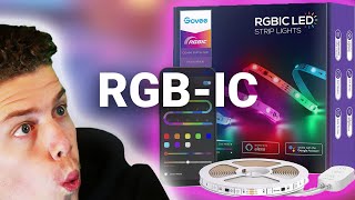 Govee RGBIC Strip Light Review  Best LED Strip Lights 2024 [upl. by Wiburg]