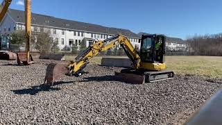 2019 Caterpillar 3055E2 CR mini excavator SOLD [upl. by Elbertina]