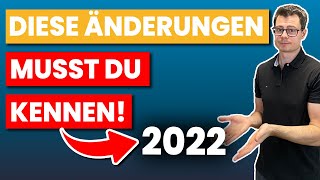 5 wichtige VersicherungsÄnderungen in 2022  Krankenversicherung Basisrente amp Co [upl. by Duffy667]