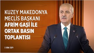 Macaristan Ulusal Meclis Başkanı László Kövér ile Ortak Basın Toplantısı [upl. by Budworth]