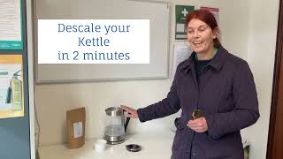 Descale Kettle in 2 Minutes with Citric Acid [upl. by Mordecai]