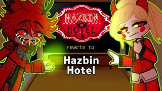 Hazbin Hotel reacts to themselves ❤️🙏 Gacha Hazbin Hotel reacts to [upl. by Mable]