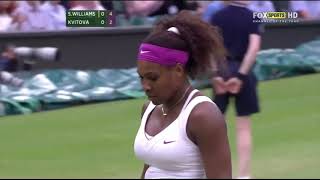 HIGHLIGHTS  Petra Kvitová vs Serena Williams  Wimbledon 2012 [upl. by Moriarty93]