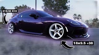 The 2023 BRZ Gets New Rays Gram Lights 57CR [upl. by Ayhdiv]