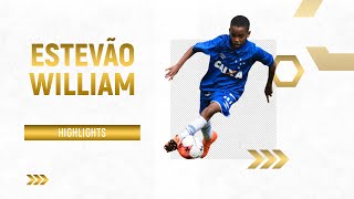 ESTEVÃO WILLIAN  PLAYMAKER  STRIKER  CRUZEIRO U12  MG  2020 [upl. by Jayme]