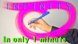 Infinity Basic penspinning trick for beginners Learn How to Spin A Pen  In Only 1 Minute [upl. by Ymrej772]