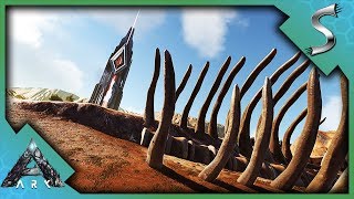 CROSSING THE WASTELANDS TO MOVE TO THE DESERT BIOME NEW BASE  Ark Extinction DLC Gameplay E6 [upl. by Puklich]