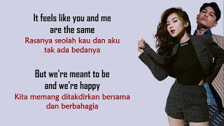 Meant 2 Be  Shakira Jasmine amp Nuca  Lirik Terjemahan Indonesia [upl. by Melosa]