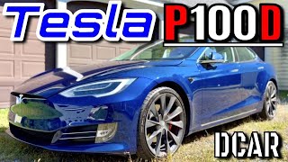 060 IN 223 SECONDS  2018 Tesla Model S P100D Review A Supercar Embarrassing Family Sedan [upl. by Elletse]