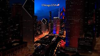 Chicago City🇺🇲❤️ usa chicago illinois usashorts travel usatravel shorts trending [upl. by Oilalue]