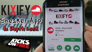 Kixify Sneaker App In Depth Look [upl. by Haugen90]