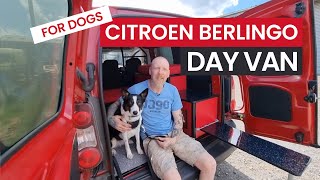 VAN TOUR Citroen Berlingo Doggy Day Van Conversion [upl. by Zillah]