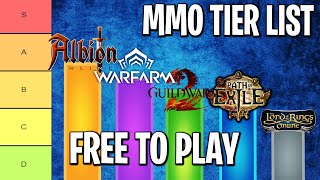 NEW FREE TO PLAY MMO Tier List In 2024  What Are The Best F2P MMOS [upl. by Nahgeem]