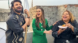 Maula Jatt on rooftop  Rahim Pardesi  Pardesi Squad [upl. by Akinirt]