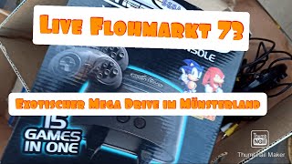 Live Flohmarkt 73 Exotischer Mega Drive Fund im Münsterland und vieles mehr [upl. by Hoye]