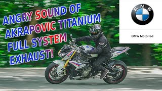 Angry sound of S1000R with Akrapovic full system Downhill ride Part 2 [upl. by Jens]