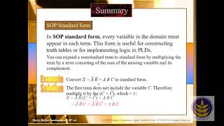 Standard form of Boolean Expressions SOP and POS [upl. by Atived]