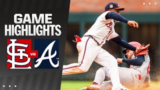 Cardinals vs Braves Game Highlights 72124  MLB Highlights [upl. by Emelun873]