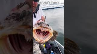 Lingcod Vertical Jigging  South Puget Sound Bottom Fishing X Crippled Herring [upl. by Ahseiym]